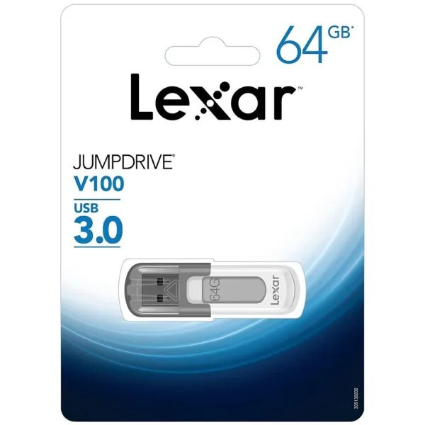 Lexar Flash Drive 64GB USB 3.0 V100