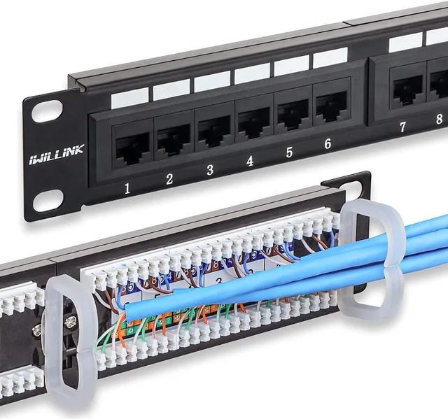 24 Port Patch Panel Cat6 UTP Unshielded Full-Loaded D-Link