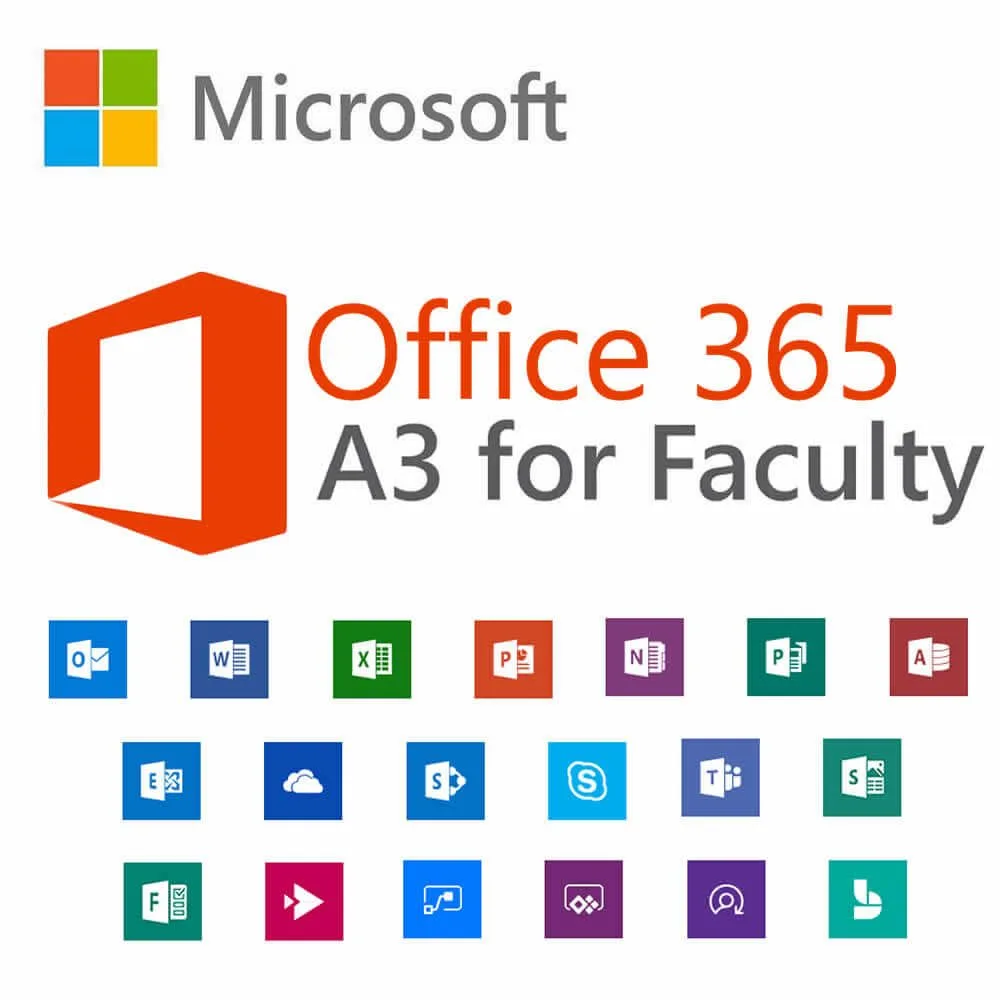 Microsoft 365 A3 (Education Faculty)