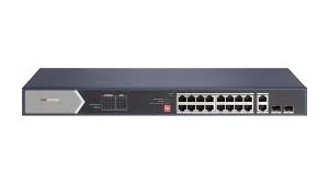 Hikvision 20-Port Gigabit Unmanaged Hi-PoE Switch