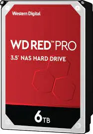 WD 6TB Red Pro NAS HDD -256MB SATA
