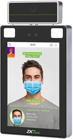 ZK ProFace X[TI]Face & Palm Verification and Thermal with WiFi