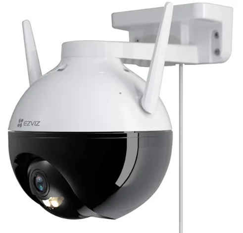 2 MP Outdoor PT Camera,Motorized Pan and Tilt 360° visual coverage,Color night vision,IP65 dust and water protection EZVIZ