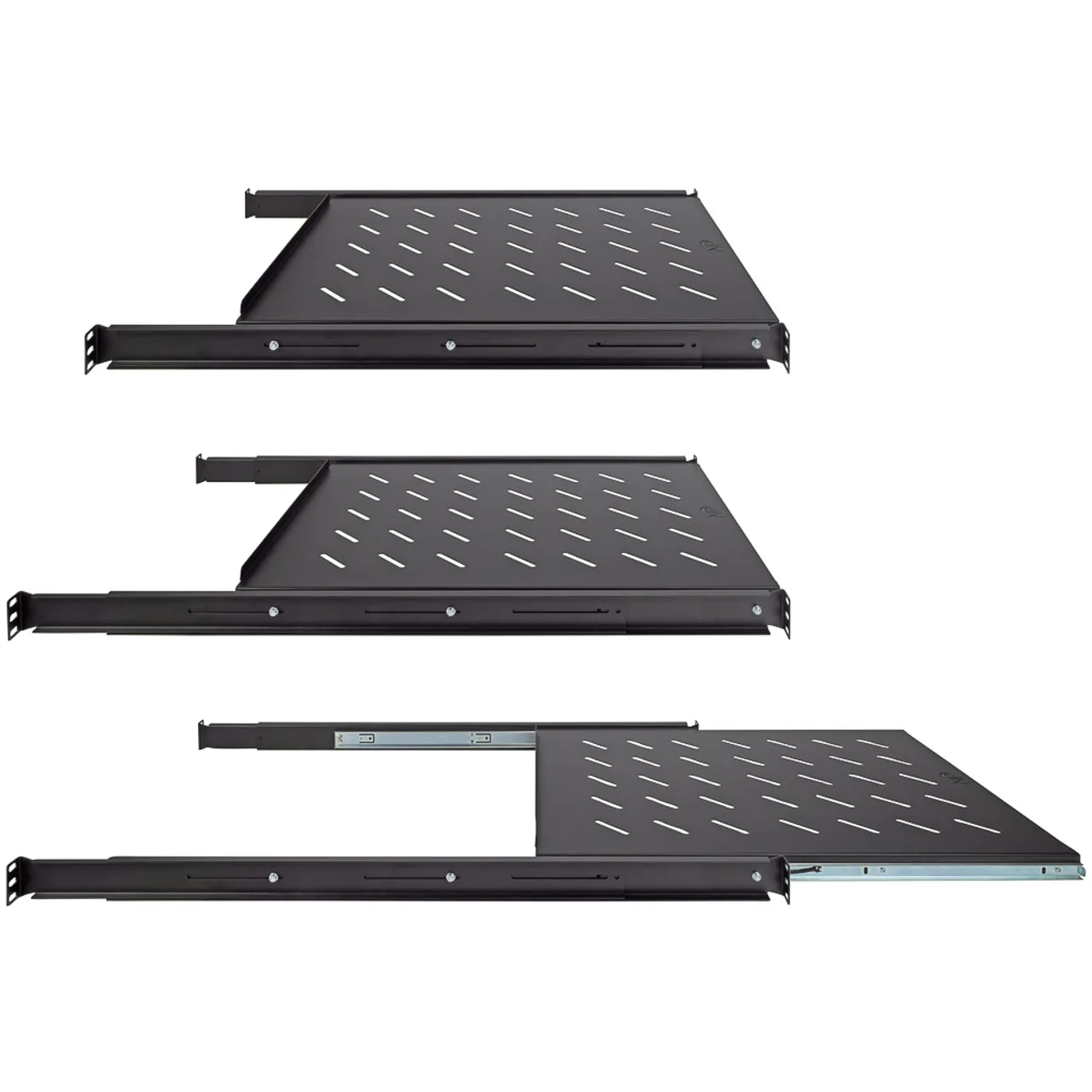 Sliding Shelf for 19" Heavy 1000 Depth Cabinet-NORDEN
