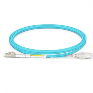 SC/PC-LC/PC OM3 Duplex Fiber Patch Cord PVC 3Mt-NORDEN