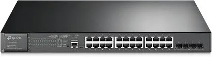 TP-Link Omada 28-Port Gigabit L2+ Managed Switch with 24-Port PoE+