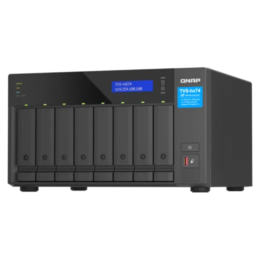 QNAP TS-673A-8G | 2.5GbE, 6-Bay, AMD Ryzen CPU, 8GB RAM, M.2 Slots, PCIe Slots, SMB NAS