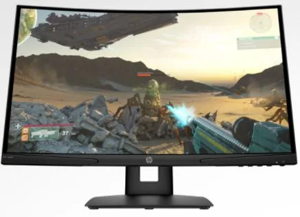 HP X24C Gaming Monitor Clear FHD 1920x1080 Resolution with Large 23.6''  Display