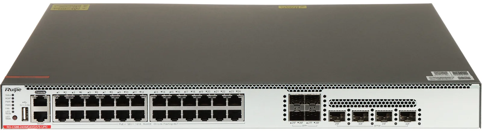 Ruijie 24-Port Multi-GE Switch with Cloud Management, Full 1GE/2.5GE/5GE/10GE Access with PoE++