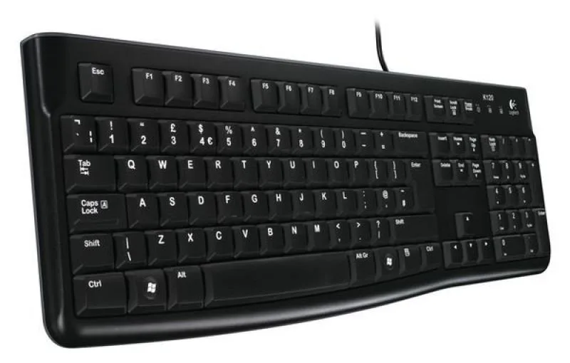 Logitech K120 USB Standard Wired Keyboard English