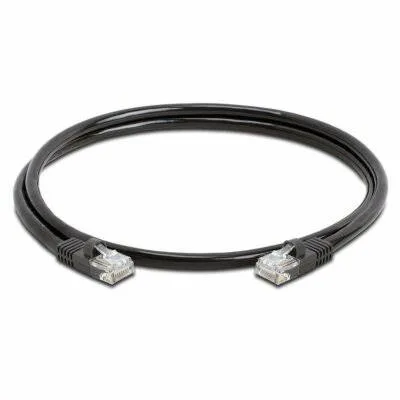 i-Net Networks Patch Cord Cat6 Unshielded 4-Pair 7x0.20 Pure Copper Stranded 3ft Black