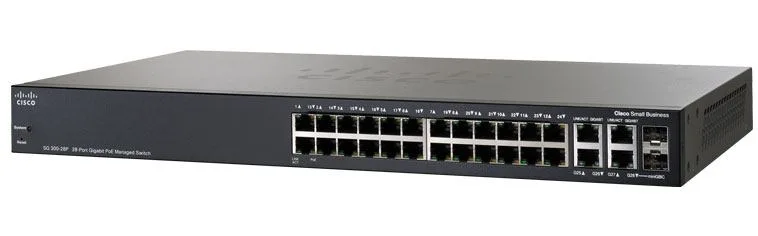 Cisco 24 Port Gigabite PoE Managed Switch