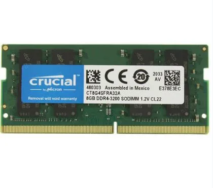 8GB LAPTOP RAM DDR4 3200MHz-CRUCIAL