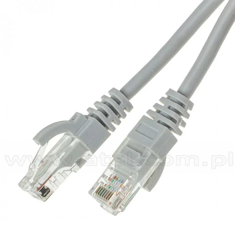 Patch Cord Cat6 UTP Grey 1 Meter PVC Norden