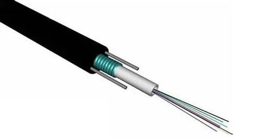 4Core  Indoor/Outdoor Singlemode Central Loose Tube Fiber Cable OS2 LSZH, Black G657A2 APSYS
