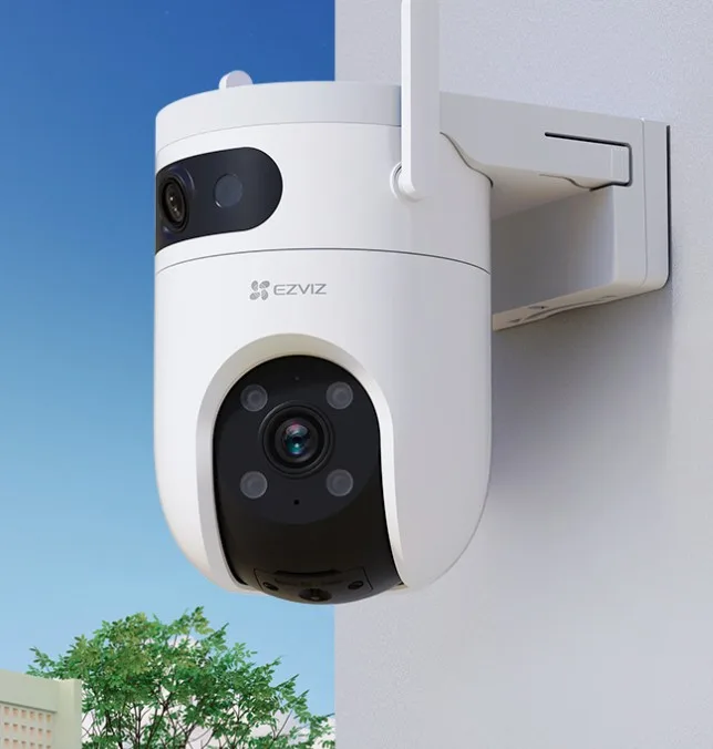 EZVIZ H9c Dual 3K & 3K Dual-Lens Pan & Tilt Wi-Fi Camera up to 512 GB