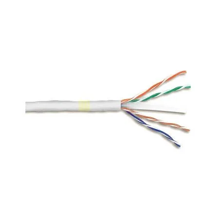 D-link Cat6 UTP 24 AWG Enhanced PVC Solid Cable - 305m/Roll - White Colour