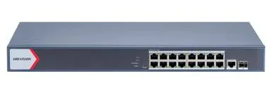 16 Port Gigabit Smart POE Switch,1 × gigabit RJ45 port, 1 x gigabit fiber optical port (MOI-SSD Approved,1 Year Standard Warranty)