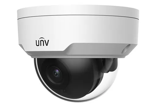 UNV 4MP Vandal Dome Camera, Fixed 2.8mm, IK10, NDAA