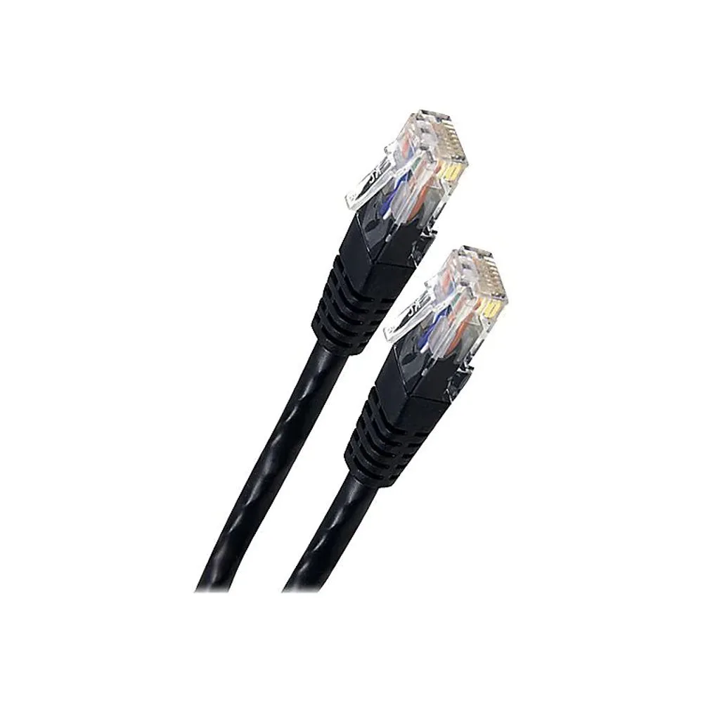 Category 6 U/UTP Patch Cord PVC 03M BLACK NORDEN