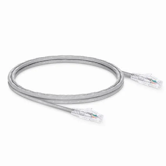 i-Net Networks Patch Cord Cat6 Unshielded 4-Pair 7x0.20 Pure Copper Stranded M.Gray 3ft