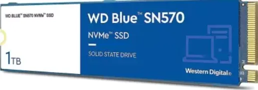 WD Blue 1TB SN570 NVMe M.2 SSD
