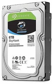 6TB Surveillance HDD,SATA 6Gb/s,256M Cache, 3.5" Seagate SkyHawk
