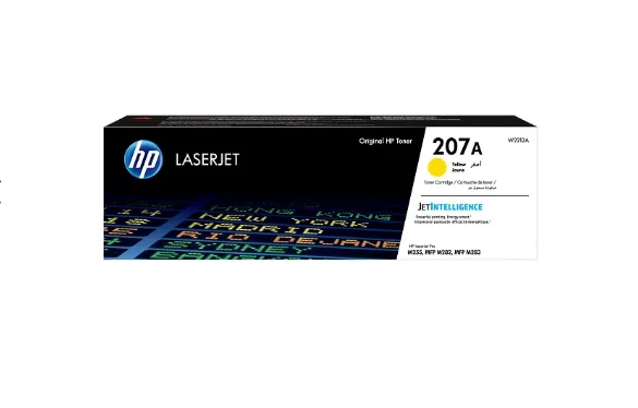 HP 207A Yellow Original LaserJet Toner Cartridge