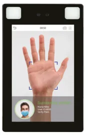 ZK ProFace X [P] High-speed biometric access control terminal with face and palm vein recognition