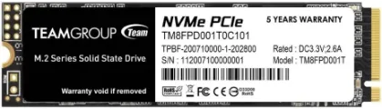 SSD 1TB NVMe PCIe M.2 MP33 Pro Gen3x4 TEAMGROUP