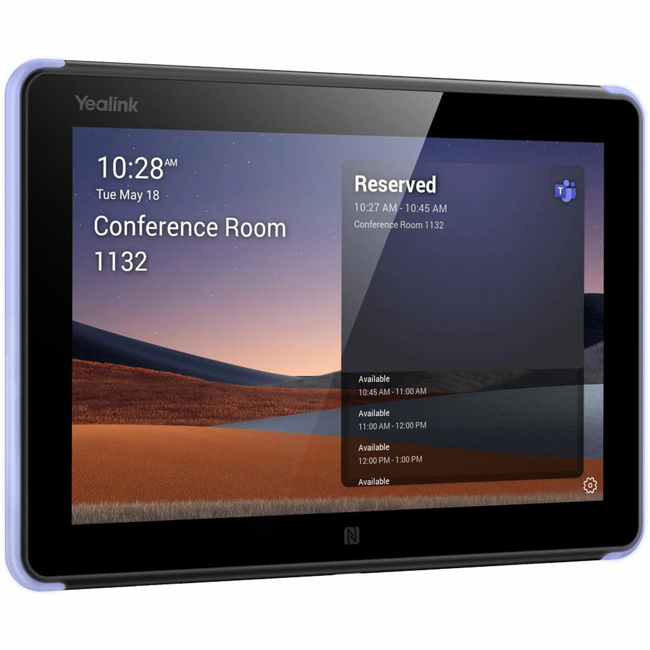 YEALINK 8 inch Android-based Teams Room Scheduling Panel