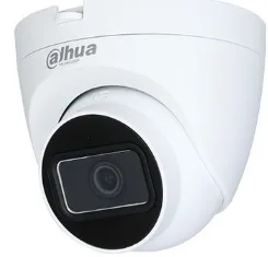 Dahua 5MP Starlight HDCVI Quick-to-install IR Eyeball Camera, Built-in mic, 2.8mm fixed lens,Max.IR length 25 m, Smart IR,IP50,DC12V