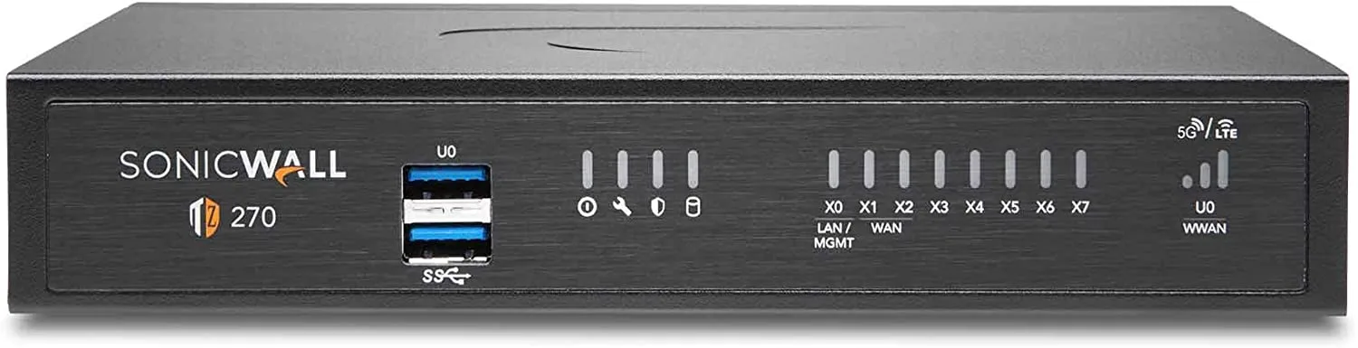 SONICWALL TZ270 with ESSENTIAL PROTECTION SERVICE SUITE FOR 3YR