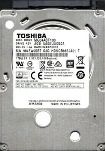 Internal HDD 1 TB For Laptop TOSHIBA