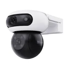 Ezviz H90 Dual Security Camera, 2K+ & 2K+ Dual Lenses, Two-Way Talk, One-Tap Control, 360° Panoramic View, H.265 Video Compression, Two Patrol Modes, White