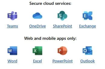 Microsoft 365 Business Basic.