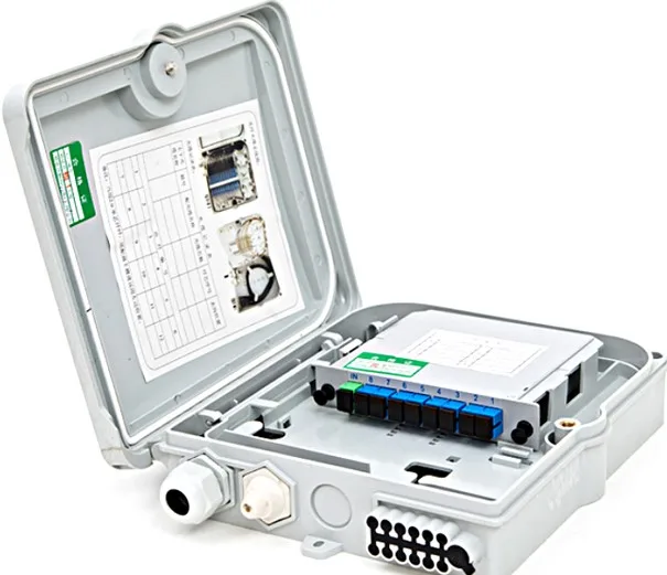 24 Port  Fiber Termination Box Wall Mountable OTB) SC SP/LC DP upto 48 Fiber APSYS