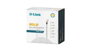 D-Link CCTV Coax Cable,100m,Gold (DCC-CCU-100