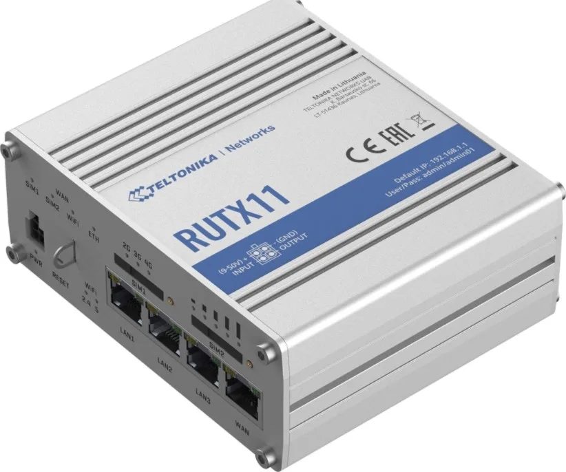 TELTONIKA RUTX11 4G LTE CAT6