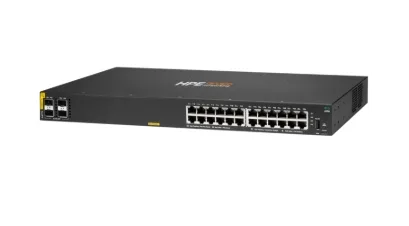 HPE Aruba Networking CX 6100 24G Class4 PoE 4SFP+ 370W Switch