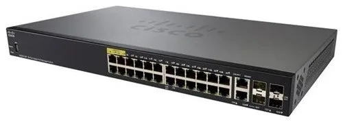 Cisco 28-Port Gigabit POE Managed Switch SG350-28P-K9-EU
