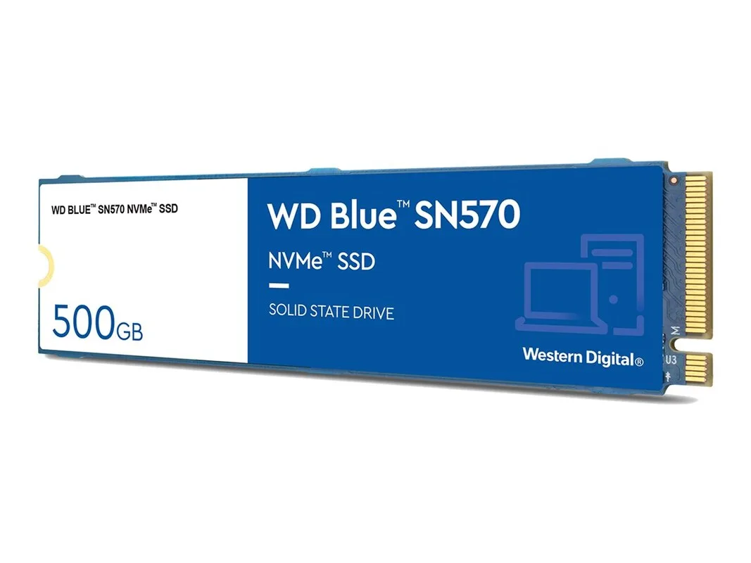 WD Blue 500GB SN570 NVMe M.2 SSD