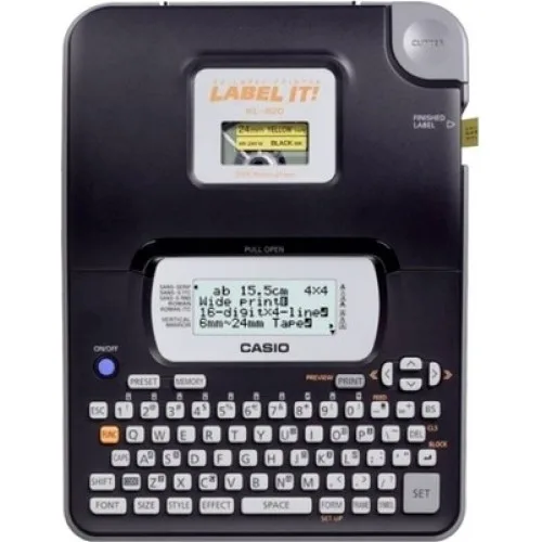 Label Machin Casio