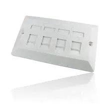 4 WAY FACE PLATE WITH  4 MODULE