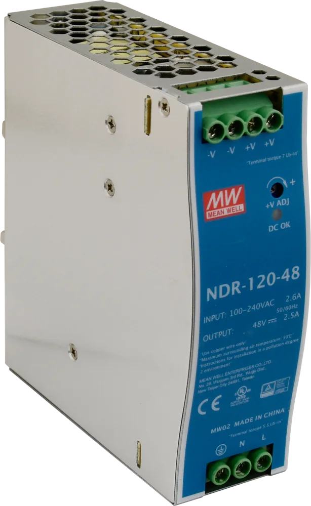 MEAN WELL AC-DC Single output Industrial DIN rail power supply