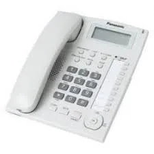 Panasonic SLT Single line Telephone with Alpha numeric Display and Speaker KXTS880