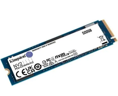 Kingston 500GB NV2 M.2 2280 PCIe 4.0 x4 NVMe SSD