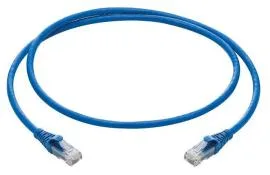 i-Net Networks Patch Cord Cat6 Unshielded 4-Pair 7x0.20 Pure Copper Stranded 1mtr Blue