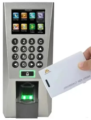 ZKTeco F18 2.4 inch TFT-LCD Screen fingerprint time attendance and access control terminal