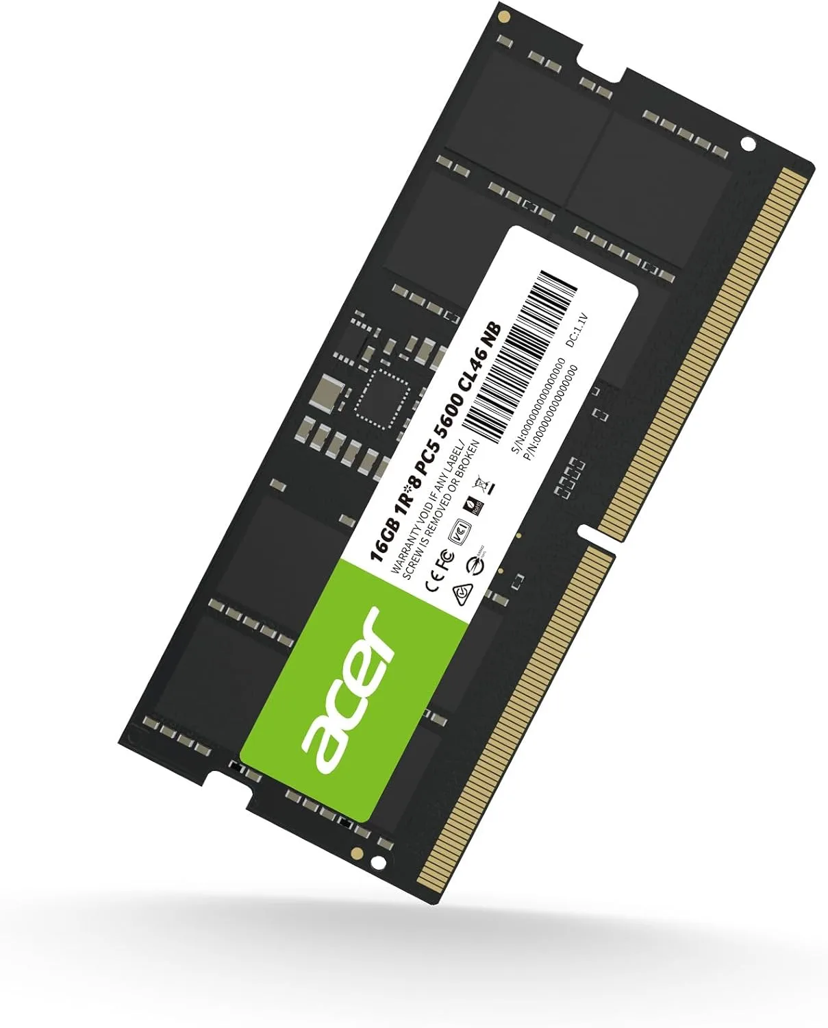 Acer SD200 DDR5 Laptop RAM 16GB 5600